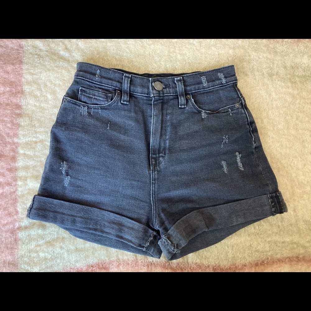 BDG black jean shorts from Urban Outfitters